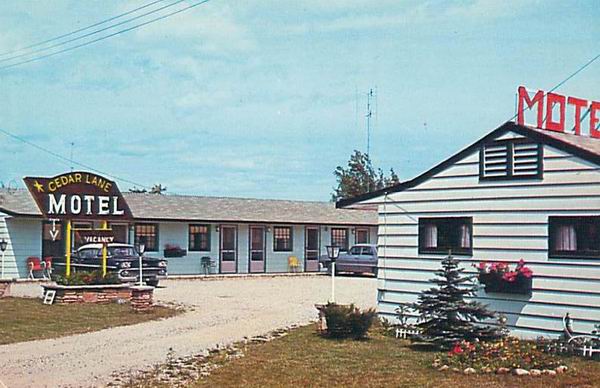 Cedar Lane Motel Oscoda (newer photo)